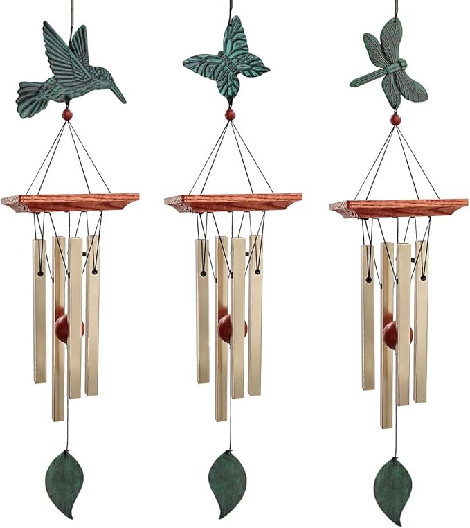 ASTARIN Memorial Custom Wind Chimes for Loss of Loved One, Wind Chimes for Patio Yard Decor, 24'' (Condolences-2)
