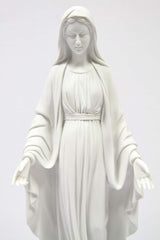 Vittoria Collection 19 Inch Our Lady of Grace Italian Statue Sculpture Figurine Made in Italy Indoor Outdoor Garden