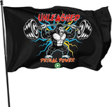 Gorilla Flag Outdoor Heavy Duty Gym Banner Double Sided 3x5 Ft Fitness Workout Flags with Brass Grommets for Room Decor, Bedroom, Garden, House Decoration