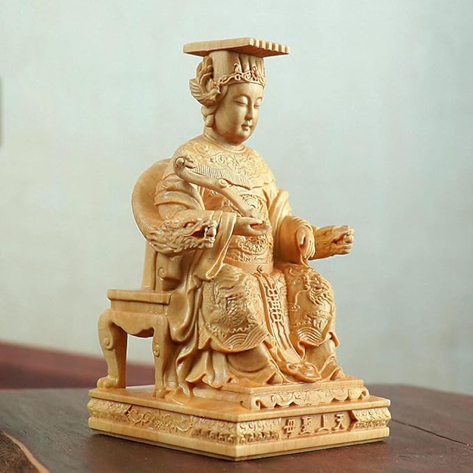 Garden Ornaments Decor Statue Outdoor,Statue Stunning Home Garden Ornament Sculpture Decoration Statues and Figurines Boxwood woodcarving, Home Decoration, car Jewelry, Craftsmanship