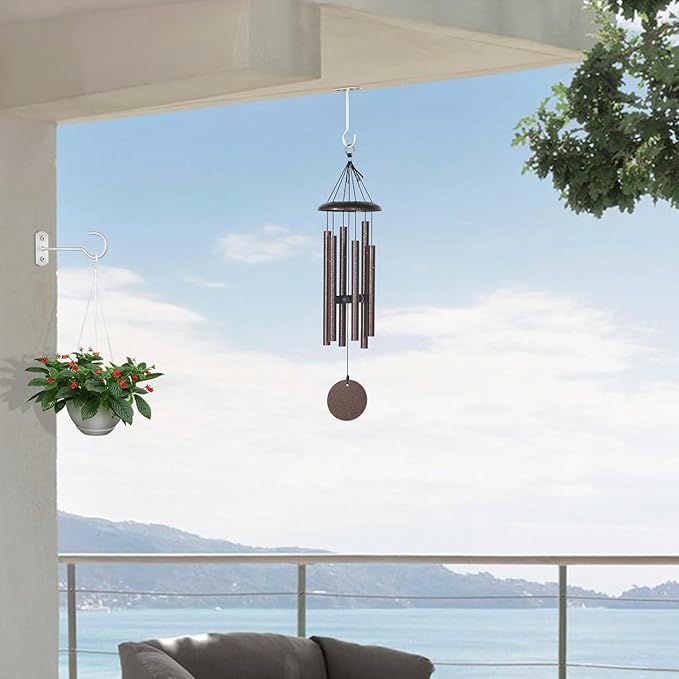 20Pack Ceiling Hooks for Hanging Plants Bulk,6in Decoration Wall Hook White