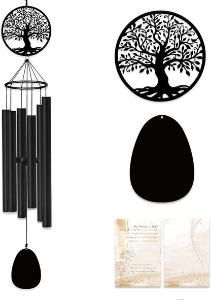 ASTARIN Memorial Wind Chimes for Outside Deep Tone, 36" Windchimes Sympathy Gifts for Loss of Loved one, Bereavement Condolence Remembrance Funeral Chimes for Grieving Friends Loss of Mother Father