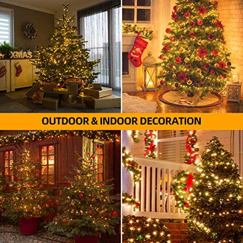 1000 LED 328FT Christmas String Lights - 8 Modes