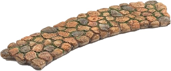 Fairy Curved Cobble Rock Road Path Marshall Home and Garden