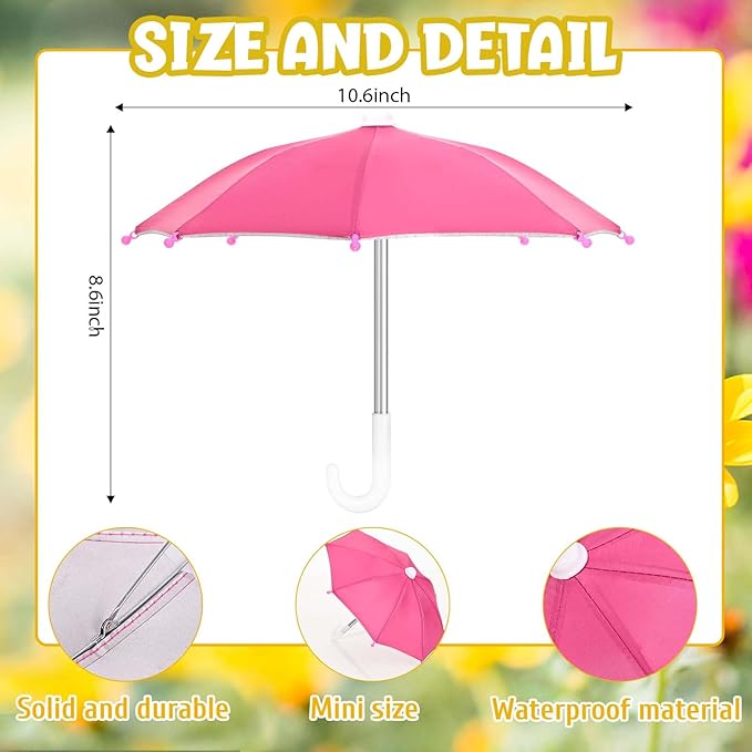 Raincoat Goose Outfits Spring Porch Goose Outfit Summer Yard Clothes for 23" Lawn Outdoor Garden Yard Patio Geese Statue Spring Summer Decor (Pink)