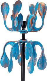 Wind Spinners Outdoor Metal Wind Spinner with Stakes,360 Degrees Rotating Kinetic Wind Sculptures & Spinners for Garden Lawn Backyard Patio Decor