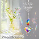 Friendship Sun Catcher Birthday Gifts, for Women， Friendship Keepsake Crystal Suncatcher, Forever True, Forever Friends, of Her Friends or Bestie Sisters, for Window, Garden Decor