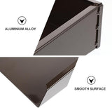 Yardwe Aluminum Water Dustpan Drainage System 11.8 X 7.9 X 2.6 Inch Gutter Downspout Splash Block Rainwater Diverter for Outdoor Home Use