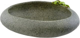 Top Collection Garden Frogs On Long Functional Stone Flower Pot Planter Figurine