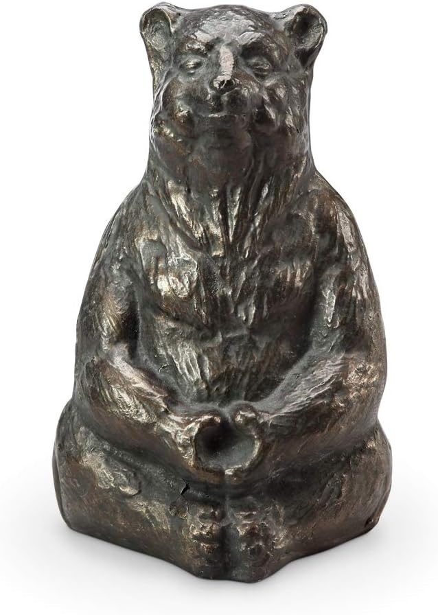 SPI Meditatiing Yoga Bear Garden Sculpture