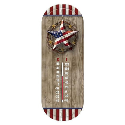 Briarwood Lane American Barnstar Metal Thermometer