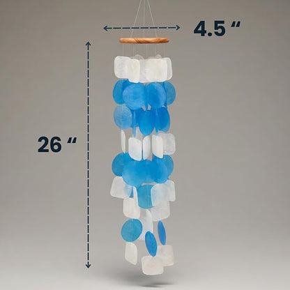Solange & Frances Spring Decor Wind Chimes for Outside. Garden Decor Wind Chimes. Unique Windchimes Birthday Gifts for Women, Gift for Women Ideas