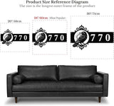 Personalized Gothic House Number metal Signs,Custom Address Number Metal Wall Art Decor,Black Plaques Outdoor wall Decorative Signage,Shed(8-30 Inches) (Crow B)