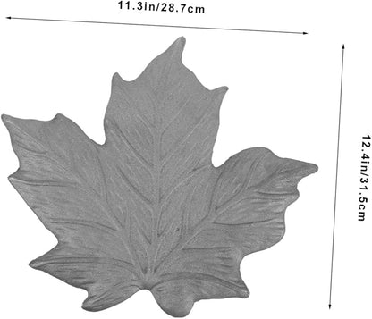 Garden Decoration Maple Stepping Stone Iron Outdoor Walkway Paver for Garden Pathway for Landscaping and Decor