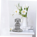 Resin Animal Sculpture Decorative Ornament Garden Figure Statue Outdoor Garden Animal Model for Home Decor