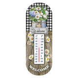 Briarwood Lane Crated Mason Jars Metal Thermometer