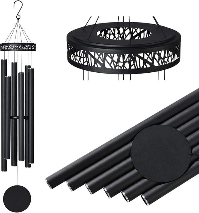 Extra Large Wind Chimes for Outside Deep Tone, Sympathy Memorial Gifts for Loss of Loved one,48" Church Wind Chime Outdoor Clearance,Hanging Decor for Garden,Yard,Patio and Lawn