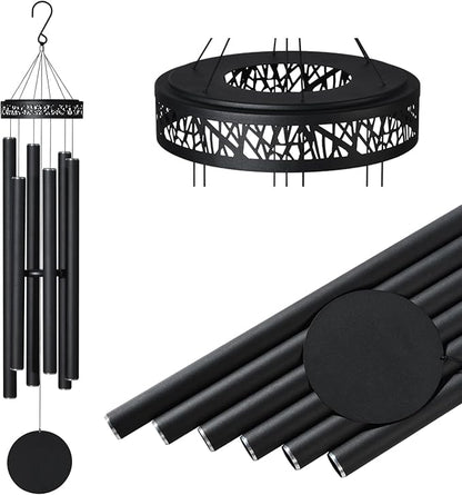 Extra Large Wind Chimes for Outside Deep Tone, Sympathy Memorial Gifts for Loss of Loved one,48" Church Wind Chime Outdoor Clearance,Hanging Decor for Garden,Yard,Patio and Lawn