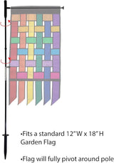 In the Breeze 4580 Pivoting Flag Pole for Garden Flag