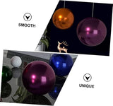 Stainless Steel Reflective Gazing Globe Shiny Mirror Finish Garden Decor Weather Resistant Metal Sphere for Outdoor Ornamentation and Patio Accents