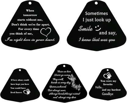 Memorial Wind Chimes Personalized Outdoor Sympathy Wind Chimes Gift Keepsake for Deceased Loved Aluminum Tubes Wind Bell for Garden/Patio Deco 30 Inch