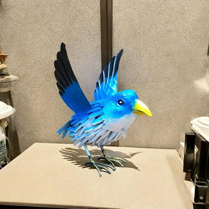 Metal Bird Abstract Art Ornaments are Seasonal Ornaments Suitable for Garden and Home Decoration, Indoor Furniture Decoration, Outdoor Home Forest Garden Decoration
