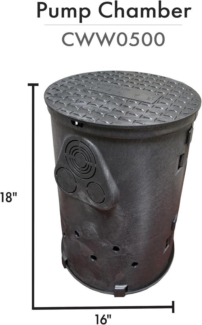 HALF OFF PONDS Savio Pond Free 3300 Waterfall Kit, with 10 ft by 10 ft PVC Liner and 3,300 GPH Manta Series Submersible Pump - PVCPSS6