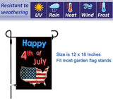 CDLong Seasonal Garden Flag Set of 12 Double Sided 12 x 18 Inch Yard Flag, Small garden flags for outside, Christmas Spring Seasonal Flag for Outdoor Holiday Decorations