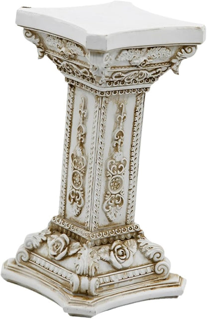 Roman Pillar Statue Sculpture Garden Pedestal Decorative Roman Column Statue Figurine for Party Indoor Outdoor Decoration