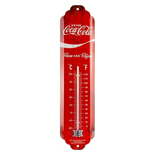 Coca-Cola Retro Deco Thermometer