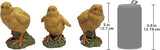 Design Toscano QM12335 Hatching Chicks, Baby Chicken Statues,Full Color