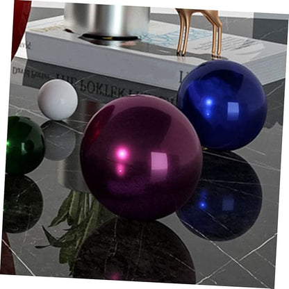 Stainless Steel Reflective Gazing Globe Shiny Mirror Finish Garden Decor Weather Resistant Metal Sphere for Outdoor Ornamentation and Patio Accents