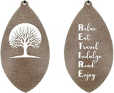 ASTARIN Personalized Happy Retirement Gift, Custom Name Retirement Wind Chimes for Women Men, 35" Large Deep Tone Wind Chime Retire Gifts for Teacher Co-Workers Friends Parents(Produced in USA)