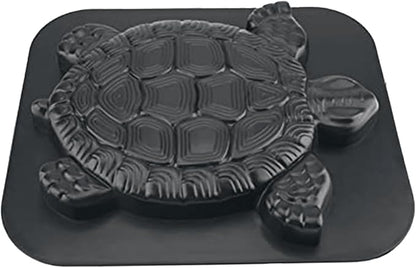 Concrete Molds DIY Unique Turtle Shape Stepping Stone Molds Reusable Personalized Garden Decor Tortoise Pavement Mold for Crafting Statue, Pathway, Stepping Stones