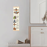 Easter Story Banner, Crucifixion of Jesus Banner, Sunday School Supplies, Canvas Wall Hanging Poster, Religious Artwork, Family Hanging of Scripture and Words Decorations 09