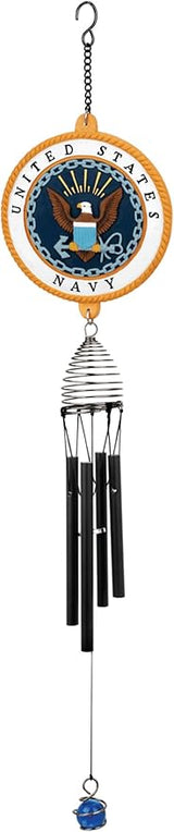 Red Carpet Studios 15174 Patriot Military Wind, Navy Chime, 21-Inch