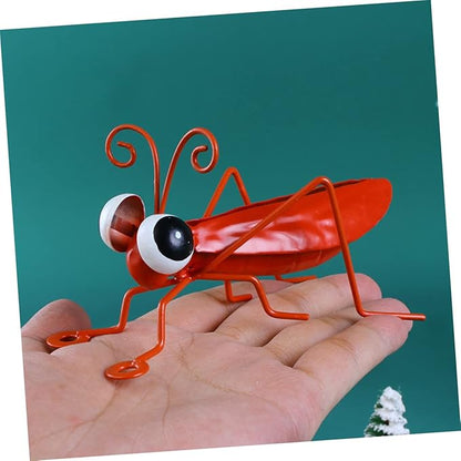 POPETPOP Simulation Iron Art Tropical Model Garden Decor Unique Wrought Iron Outdoor Ornament for Home and Patio Decoration