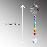 Healing Crystal Decor Tree of Life Car Hanging Accessories Suncatcher, car Charms for Rear View Mirror, Rear View Mirror Accessories, New Car Gift
