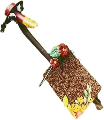Metal Shovels with Outdoor Garden Art Statues Ornament for Home Farmhouse Sculpture Decor Housewarming Present Housewarming Gift Farmhouse Couple Figurines Iron Shovel Ornaments Cute