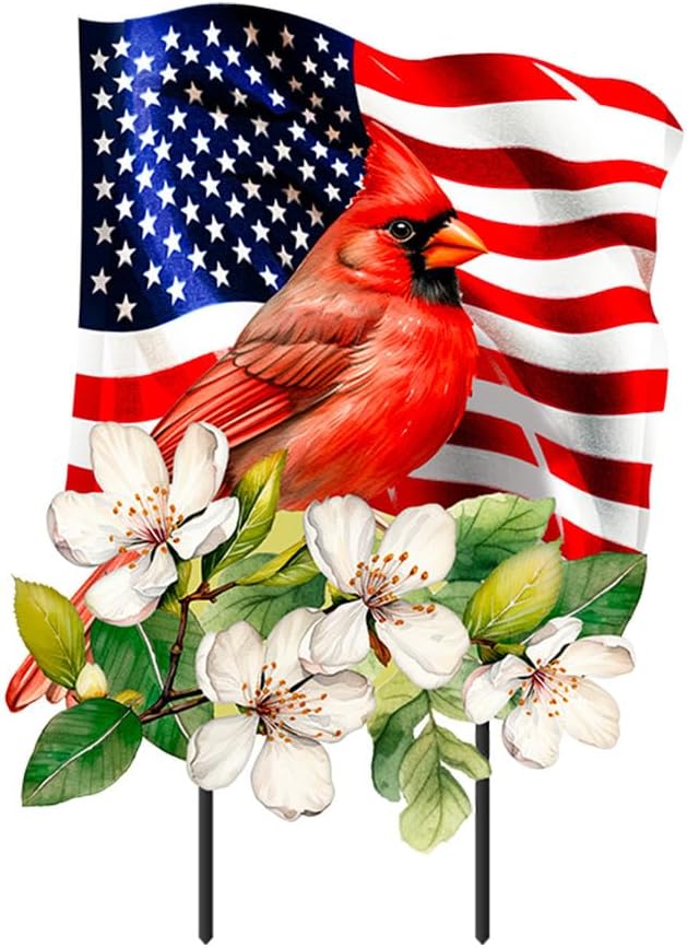 Briarwood Lane American Cardinal Metal Art