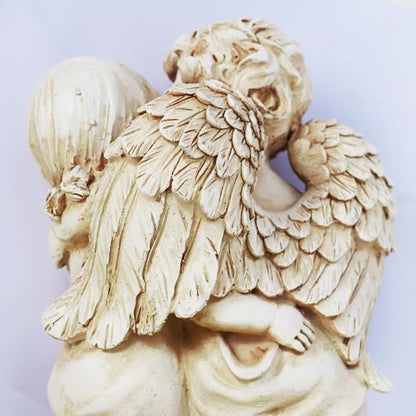 Angel Couple Solar Outdoor Garden Stakes Lighting, Multicolor, Warm White, Angel Theme, Outdoor Figurine Lights, Decoration, Outdoor Decoration, Seasonal Decoration, Housewarming, Gift-Giving