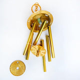 Feng Shui Brass 6 Rod All Metal Windchime W Free Fengshuisale Red String Bracelet J2004
