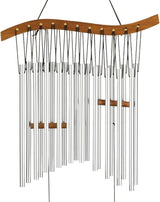 Regal Art & Gift Garden Kyoto Wind Chimes - Outdoor Decorative Metal Hanging Chime - Relaxing Sound for Yard, Patio, Porch or Garden - Wave