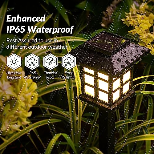 Solar Pathway Lights - Outdoor 12pc Set