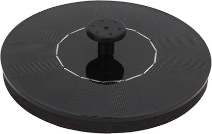 Solar Fountain Pump, ing Solar Fountain for Bird Bath, 7 Nozzles with 30 60cm Spray Height, ed Garden for Pool oor r, Includes