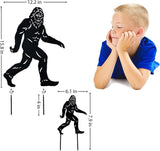 TIGGSY 15.8 inch Bigfoot Metal Outdoor Decor Big Foot Sasquatch Gifts for Men/Women Bigfoot Silhouette Statues for Yard Art, Patio, Lawn, Forests, Garden Decor, Yard Display, Garden Decorations