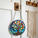 Stained Glass Window Hanging,suncatcher Stained Glass kit,Stained Glass Ornament, Garden suncatchers for Windows Hanging,Window Decor or Indoor,Gifts for Women, Lovers, Couple, Friends