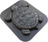 Concrete Molds DIY Unique Turtle Shape Stepping Stone Molds Reusable Personalized Garden Decor Tortoise Pavement Mold for Crafting Statue, Pathway, Stepping Stones