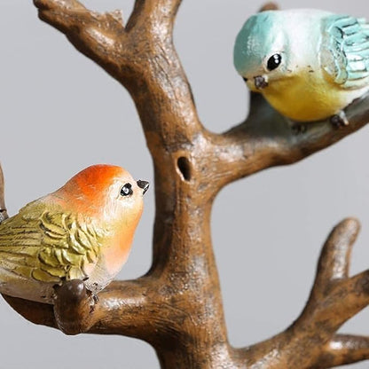 Garden Ornaments Decor Statue Outdoor,Abstract Unique Statue Sculpture Creative Statues and Sculptures Outdoor Decor for Garden,Home Decorations Resin Bird Ornaments Crafts Figurines Resin B