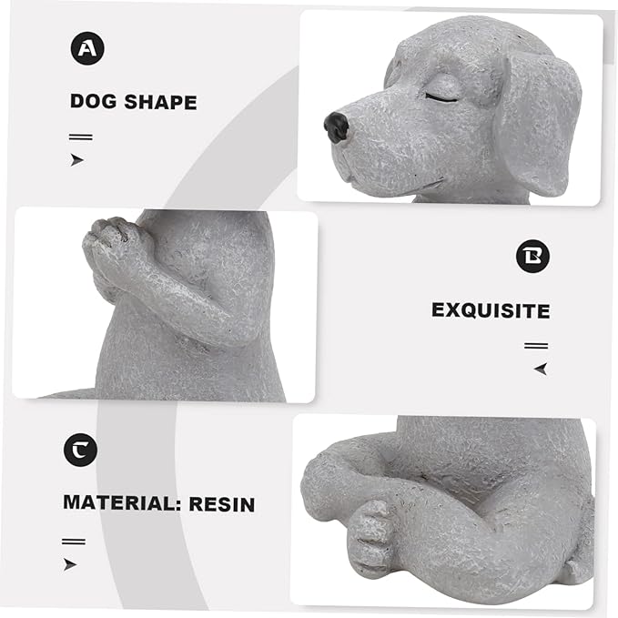 Resin Animal Sculpture Decorative Ornament Garden Figure Statue Outdoor Garden Animal Model for Home Decor